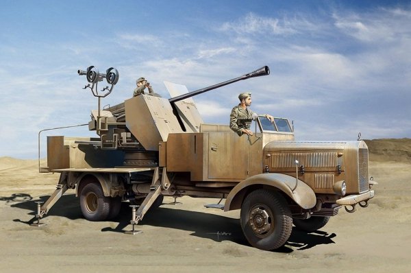 Trumpeter 09595 L4500A mit 5cm Flak 41 I 1/35