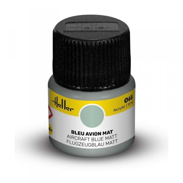 Heller Acrylic Paint 065 Aircraft Blue Matt 12 ml