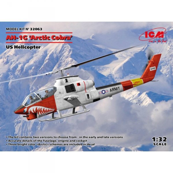 Icm 32063 AH-1G &#039;Arctic Cobra&#039;, US Helicopter