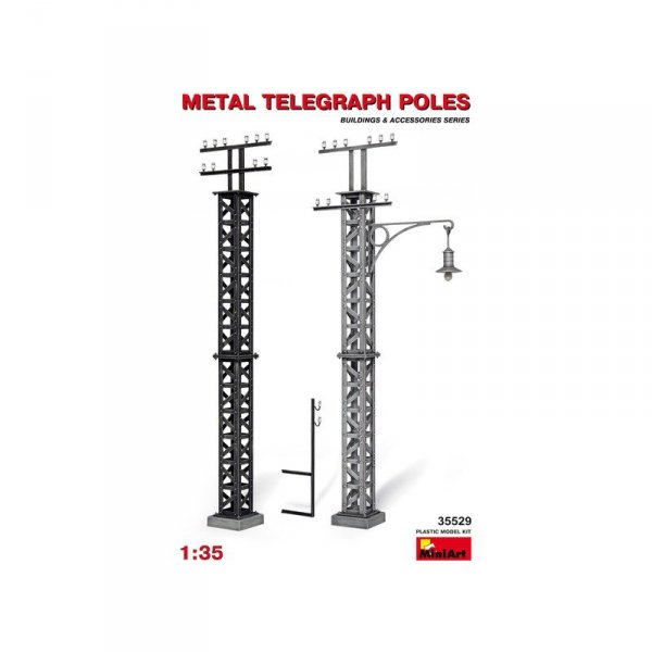 Mini Art 35529 Metal Trlegraph Pol.