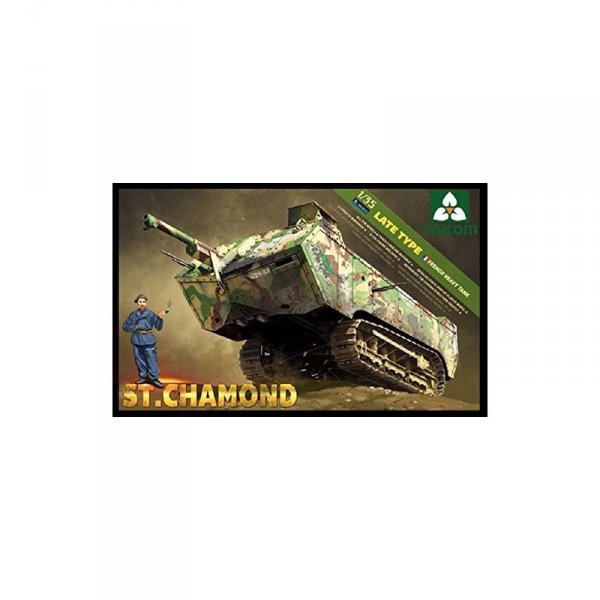 Takom 2012 Franch Heavy Tank St.Chamond Late Type
