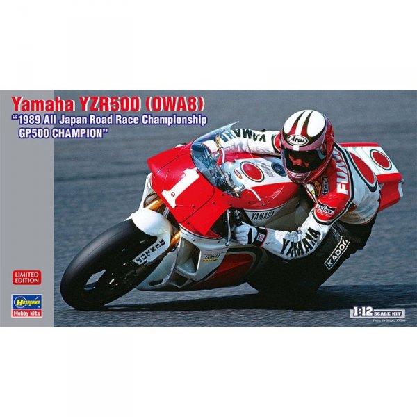 Hasegawa 21738 Yamaha YZR500 (OWA8) &quot;1989 All Japan Road Race Championship GP500 Champion&quot;