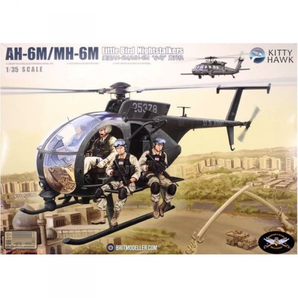 Kitty Hawk/Zimi Model 50002 AH-6M/MH-6M Little Bird 1/35