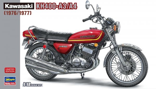 Hasegawa 21754 Kawasaki KH400-A3/A4 (1976/77) 1/12