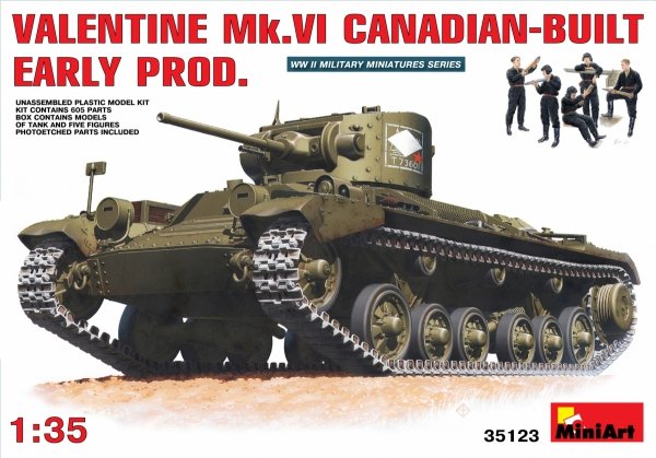 Mini Art 35123 Valentine Mk. 6 1/35