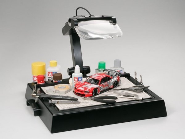 Tamiya 74064 Work Stand w/Magnifying Lens