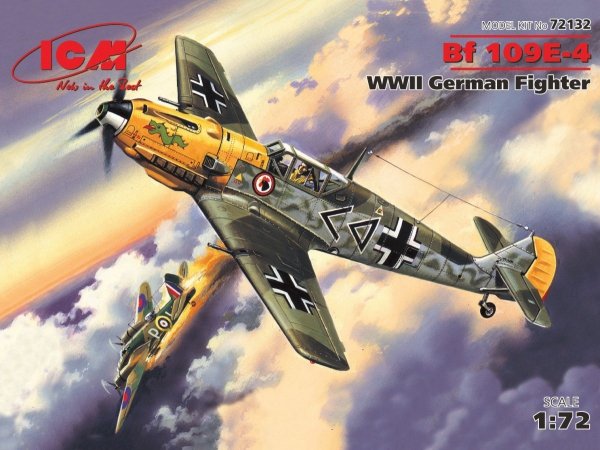 Icm 72132 Me 109 E-4