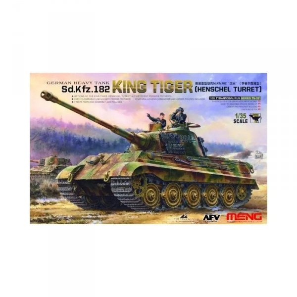 Meng TS-031 Sdkfz 182 King Tiger (Henschel turret) 1/35