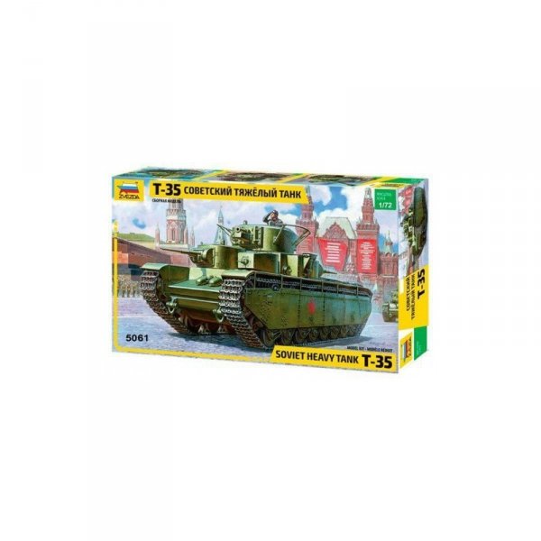 Zvezda 5061 Soviet Heavy Tank T-35 1/72