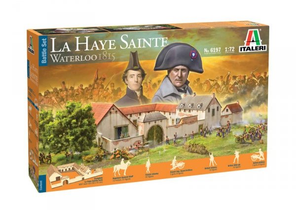 Italeri 6197 1/72 Battleset: Waterloo 1815 La Haye Sainte