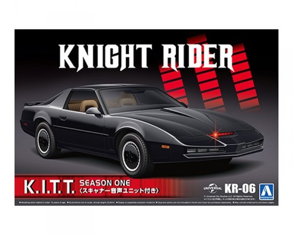Aoshima 06560 1/24 KR#06 KNIGHT RIDER KNIGHT 2000 K.I.T.T. SEASON I SCANNER &amp; SOUND UNIT