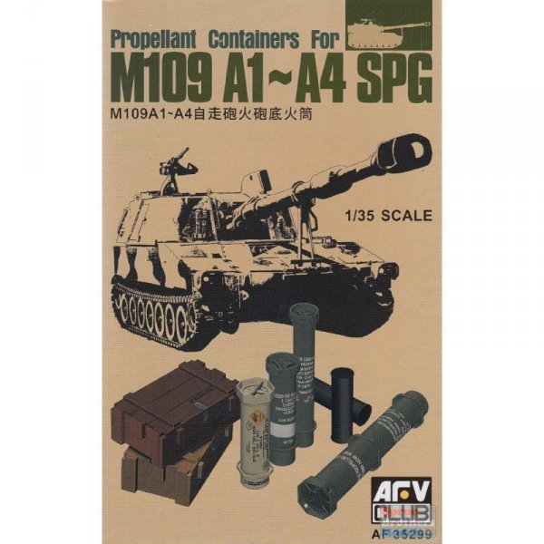 AFV Club AF35299 Propellant Containers for M109 1/35