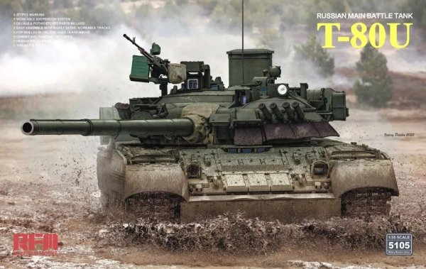RFM-5105 1/35 T-80U Russian MBT