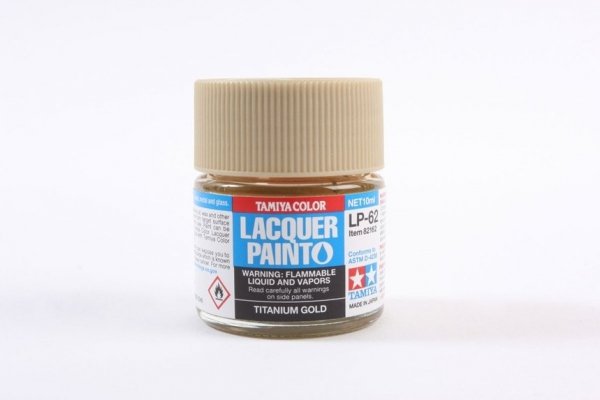 Tamiya 82162 LP-62 Titanium Gold 10ml
