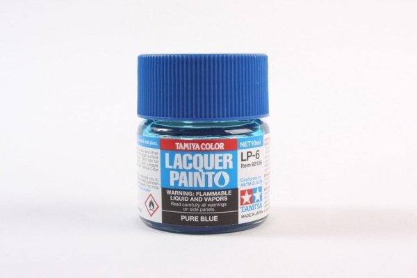 Tamiya 82106 LP-6 Pure Blue 10 ml