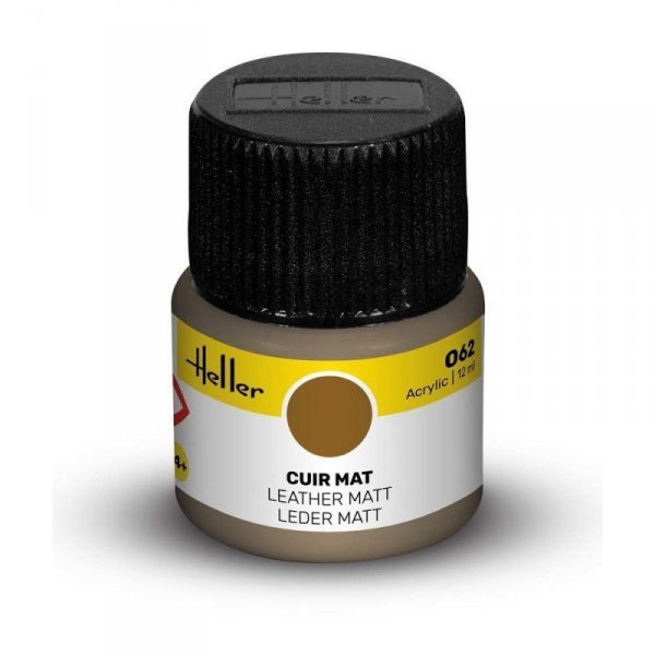 Heller Acrylic Paint 062 Leather Matt 12 ml
