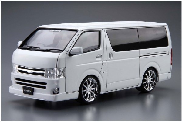 Aoshima 05895 1/24 TC#3 Boxystyle TRH200V HIACE SUPER GL '10 (TOYOTA)