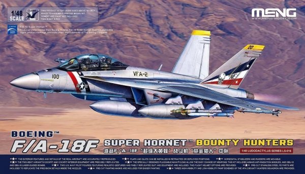 Meng LS-016 F/A-18F Super Hornet Bounty Hunters 1/48