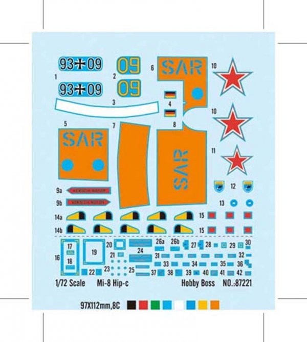 Hobby Boss 87221 1/72 Mi-8T Hip-C