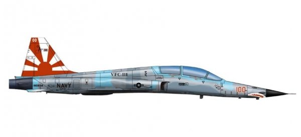 AFV Club AR48103 1/48 F5F Tiger II ( Shark Nose ) 1/48