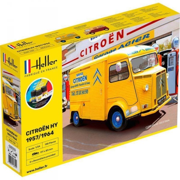 Heller 56744 Starter Set - Citroen Type H 2 decorations
