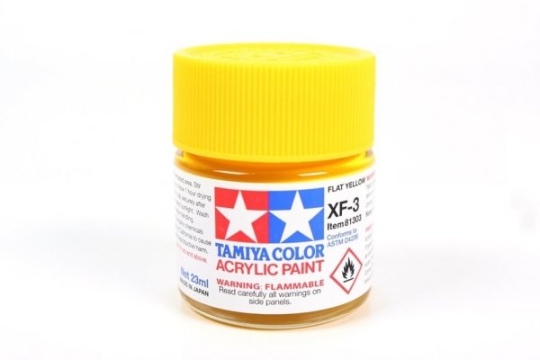 Tamiya 81303 XF-3 Flat Yellow 23ml