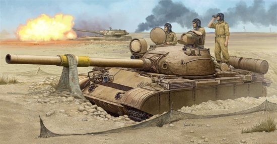 Trumpeter 01548 T-62 mod.1962 (Iraq Regular Army)