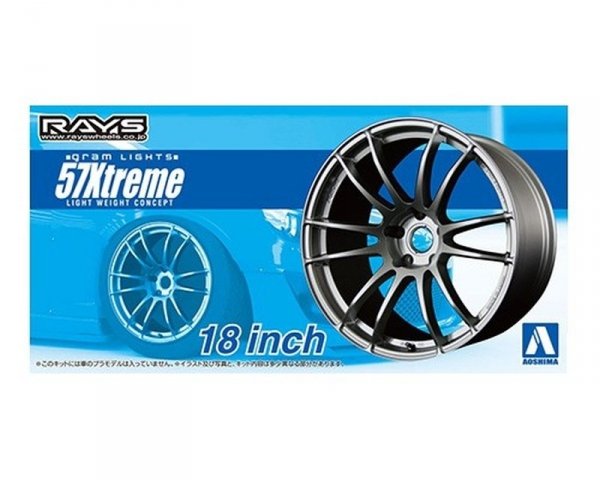 Aoshima 05301 1/24 TP#23 Gram Lights 57Xtreme 18inch