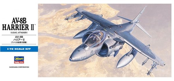 Hasegawa D19-00449 Av-8B Harrier II 1/72