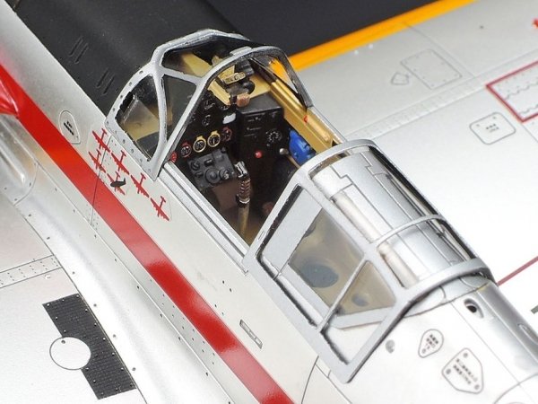 Tamiya 25424 1/48 Kawasaki Ki-61-Id Hien (Tony) Silver Color Plated (w/Camo Decals)