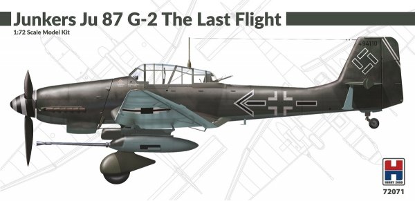 Hobby 2000 72071 Junkers Ju 87 G-2 The Last Flight 1/72