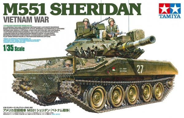 Tamiya 35365 Tank M551 Sheridan Vietnam War 1/35
