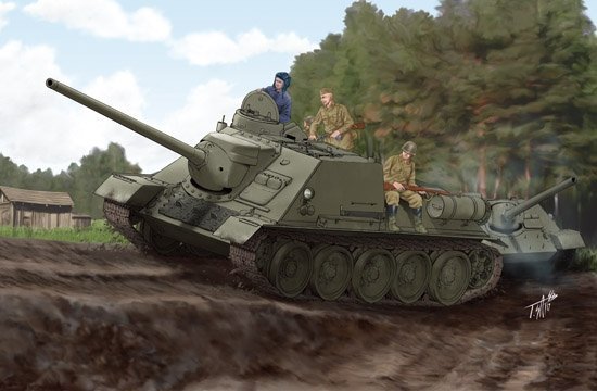 Trumpeter 00915 Soviet SU-100 Tank Destroyer