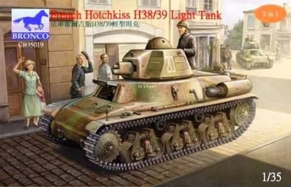 Bronco CB35019 French Hotchkiss L. Tank H38/39