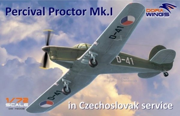 Dora Wings 72003 Percival Proctor Mk.I Czechoslovakia
