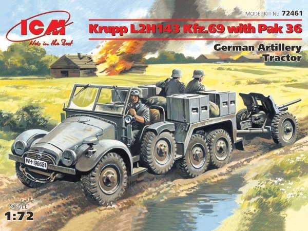 Icm 72461 Krupp And Pak 36