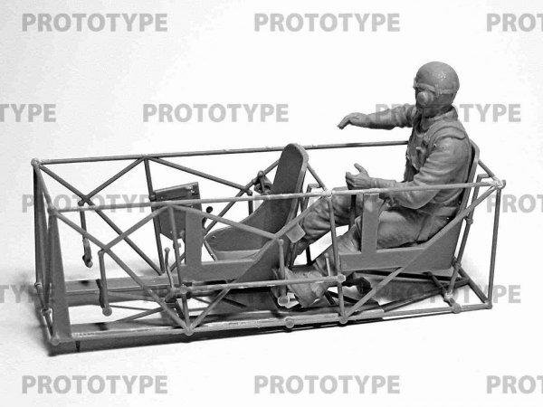 ICM 32112 WWII Allies Pilots in the cockpit (British, American, Soviet) (100% new molds)