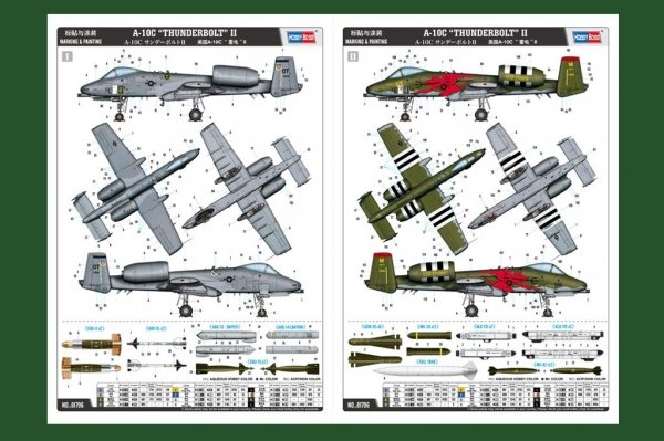 Hobby Boss 81796 A-10C Thunderbolt II 1/48