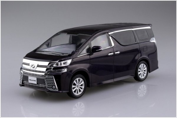 Aoshima 05632 1/32 SNAP KIT#04-C Toyota Vellfire (Burning Black Crystal Shine Glass Flake)