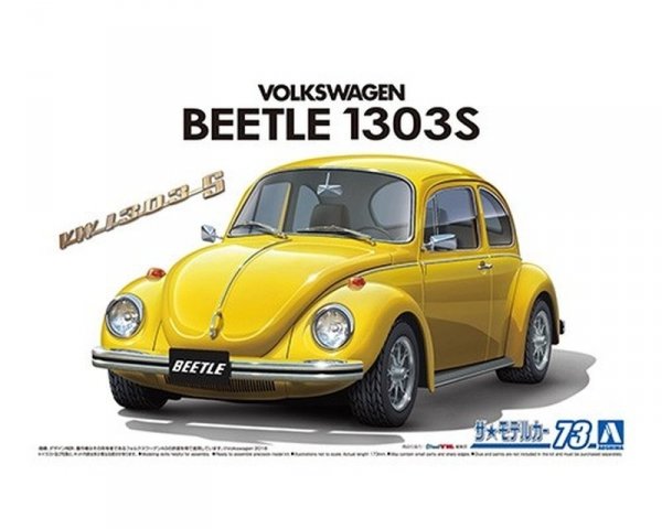 Aoshima 06130 1/24 MC#73 Volkswagen 13AD Beetle 1303S '73