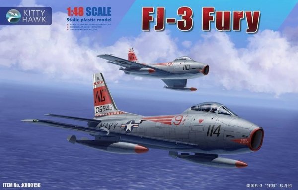Kitty Hawk/Zimi Model 80156 FJ-3 &quot;Fury&quot; 1/48
