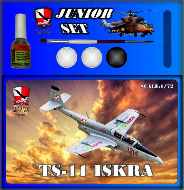 Big Model JS72010 TS-11 Iskra Lotos - zestaw 1/72