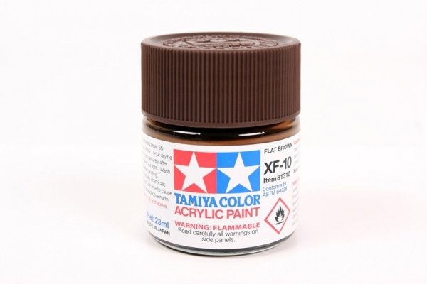 Tamiya 81310 XF-10 Flat Brown 23ml