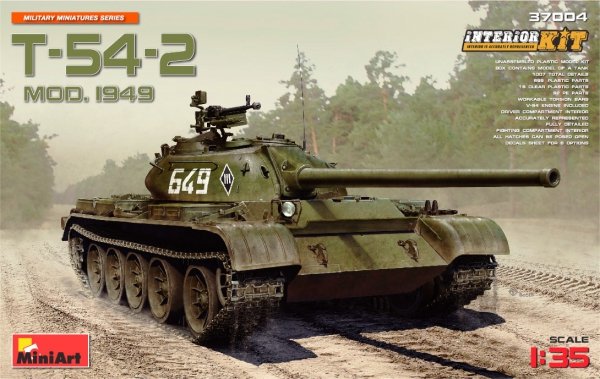 Mini Art 37004 T-54-2 Mod. 1949 w/interior kit 1/35