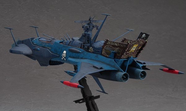 Hasegawa 64712 Space Pirate Battleship Arcadia Second Ship (Phantom Death Shadow Conversion) Dimension Voyage 1/1500