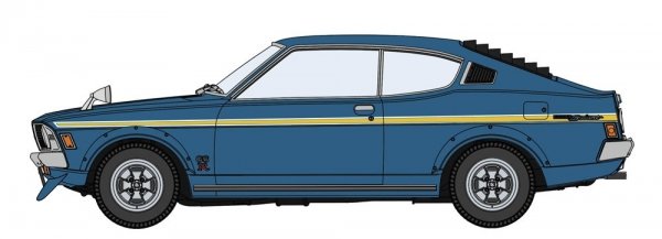 Hasegawa 20613 Mitsubishi Galant GTO 2000GSR Early Version w/ Front Spoiler 1/24