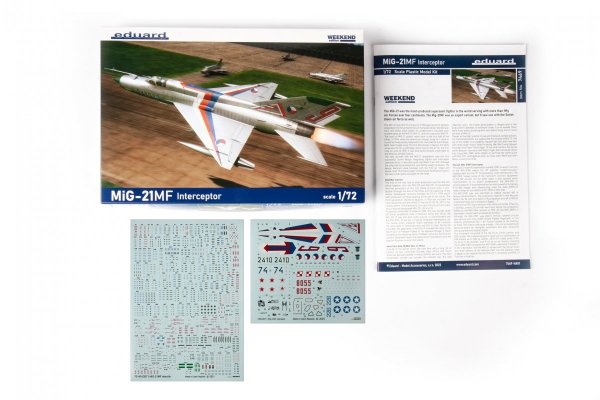 Eduard 7469 MiG21MF Interceptor Weekend Edition 1/72