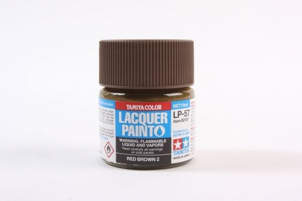 Tamiya 82157 LP-57 Red Brown 2 10 ml