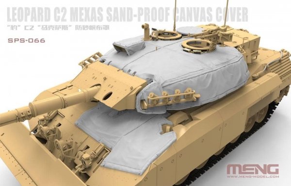 Meng SPS-066 Leopard C2 MEXAS Sand-Proof Canvas 1/35