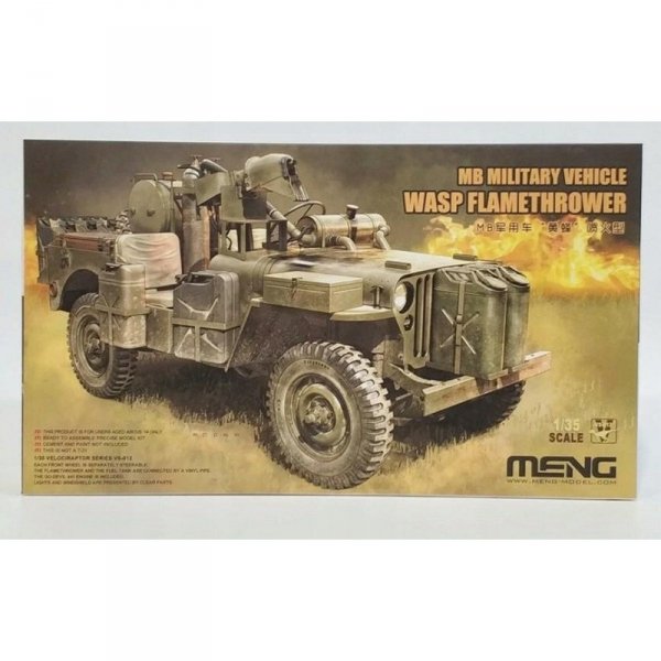 Meng VS-012 WASP Flamethrower Jeep 1/35